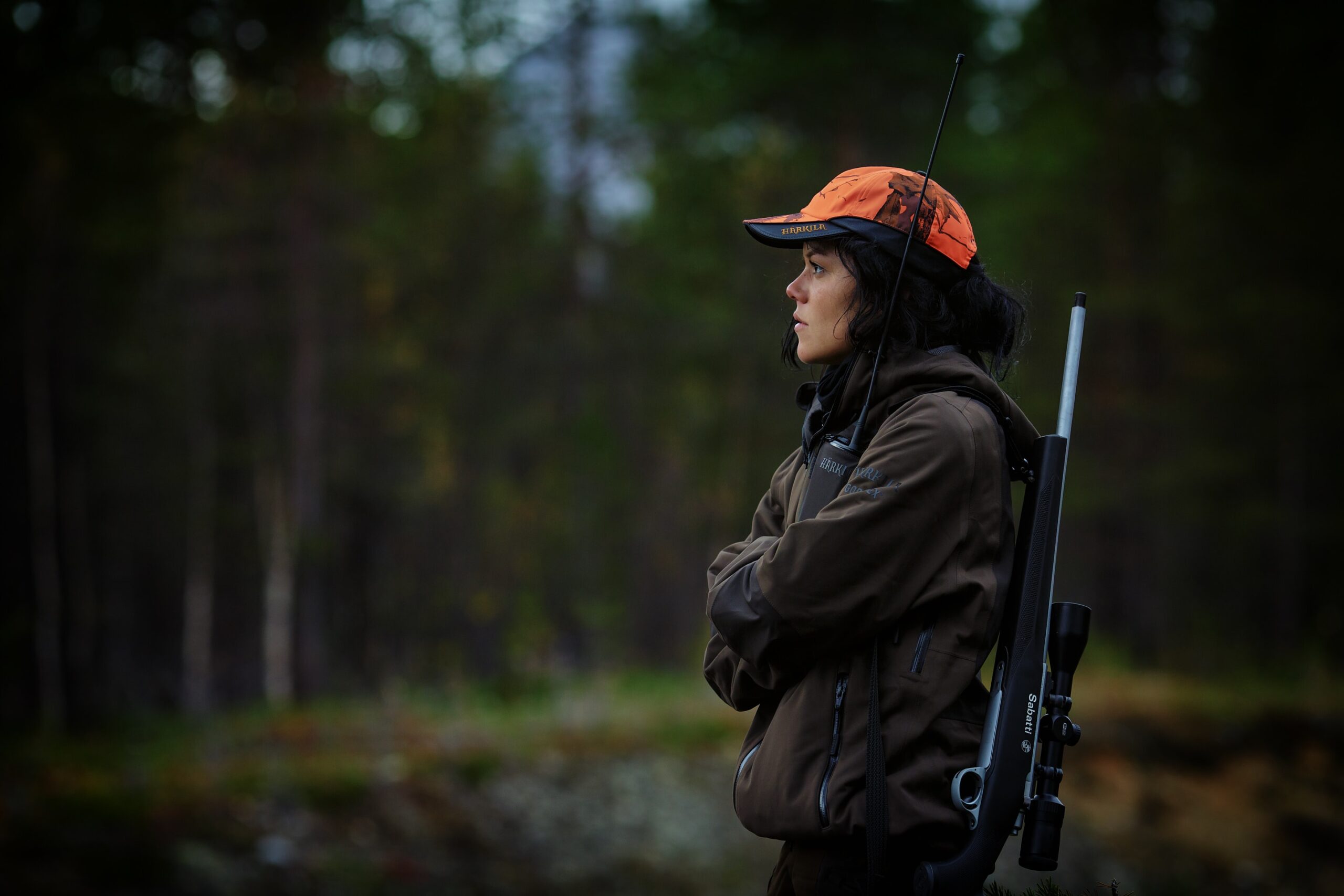 shotgun and firearms applications and renewals medical reports - Shotgun Medicals. Woman in forest hunting